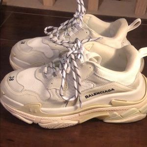 Balenciaga Triple S in White